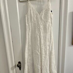 Polo Ralph Lauren white maxi dress